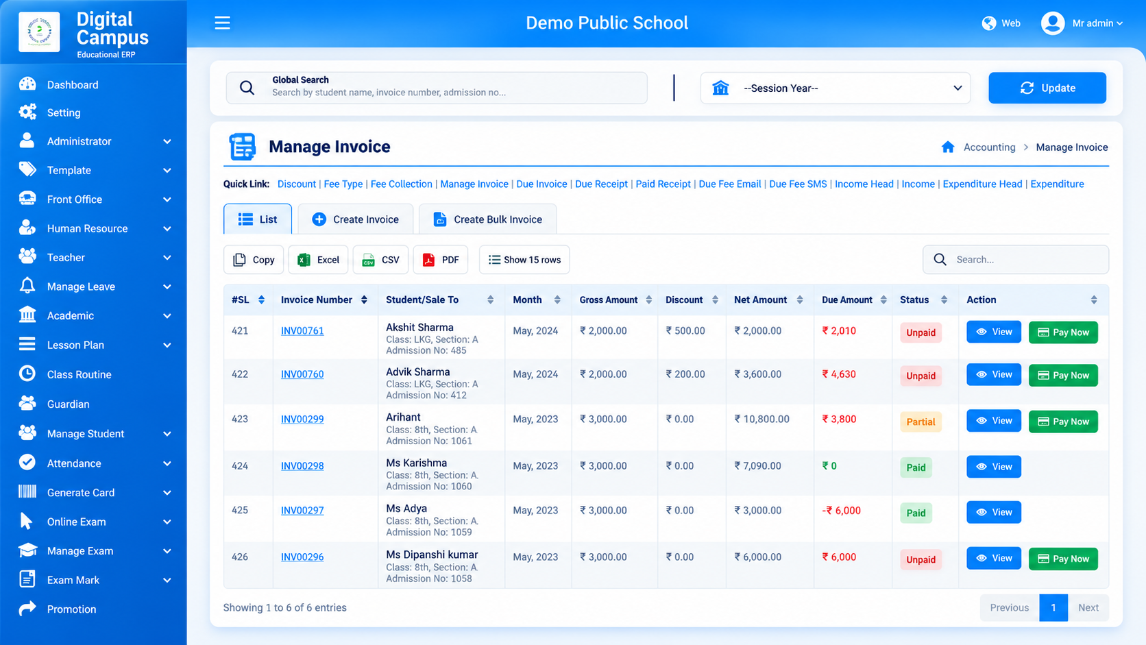 AI-Powered School Management